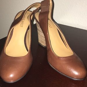 Nine West 2” sling back Size 5